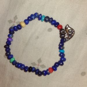 Blue crystal bracelet